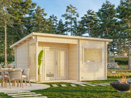 Sauna de jardin bois SANNA 11,5 m² 
