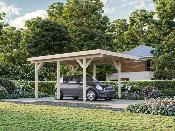 Carport en Bois Karl 11.7m²