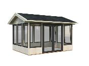 Jardin d’hiver bois Palmako Isabella 10,9 m² – Pavillon vitré haut de gamme