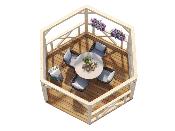 Kiosque - Gloriette BETTY 9.9 m²