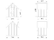 Abri de jardin Palmako Emilia Shed 4,0 m² 