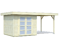 Abris de jardin en bois Toit Plat