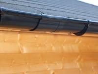 Kit complet Gouttières PVC-  pour toit à deux versants
