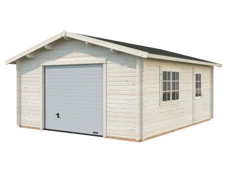 GARAGE PALMAKO ROGER 23.9 M² 44mm AVEC PORTE SECTIONNELLE