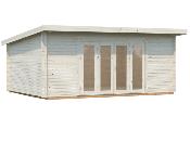 Abri MonoPente LEA 19.4 m² Biflod avec plancher