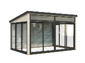 Jardin d’hiver bois SAGA 11,6 m² 