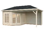 Abri de jardin Pavillon MELANIE 7 + 8.1 M²