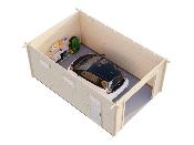 Garage RASMUS 19 m² 44 mm sans porte de Façade