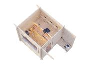 Sauna de jardin bois Palmako Sanna 4,1 m² 