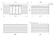 Abri MonoPente LEA 19.4 m² Biflod avec plancher