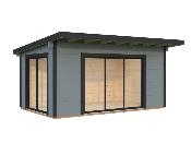 Chalet Bois Grace 14.1m² Slide Plus - 56mm - Votre Espace de Vie Extérieur Idéal