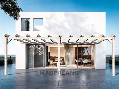 Pergola adossée AVIGNON 700x400cm