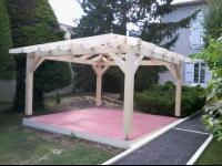 Kiosque carr 4 pans 4x4 m