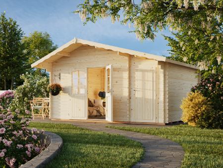 Abri de jardin EMMA 14.2 m² - avec plancher bois