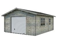 GARAGE PALMAKO ROGER 23.9 M 44mm AVEC PORTE SECTIONNELLE