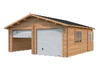 GARAGE PALMAKO ROGeR 28.4 M² 44 mm AVEC PORTE SECTIONNELLE