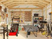 Abri de rangement bois MARTIN 13,6 m²