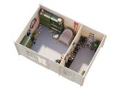 Abri de jardin bois ELLA 13,1 m² – Palmako – Madriers 28 mm