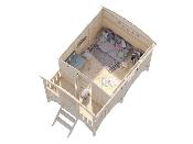 MAISONNETTE KIDS HUCK 3.3 m²