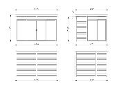 Studio de jardin bois Serena 12,6 m² set 1 – Portes coulissantes Palmako