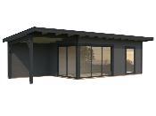 Abri de jardin Andrea 17,1+7,9 m² Slide Plus - Palmako 