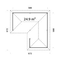 ABRI CONNECT SET 2 - 24.9 m²