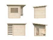 Sauna de jardin bois Palmako Sanna 4,1 m² 