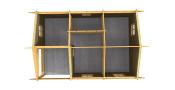 Chalet Bois 50m² CLARA : 2 Chambres, Terrasse & Madriers 60mm