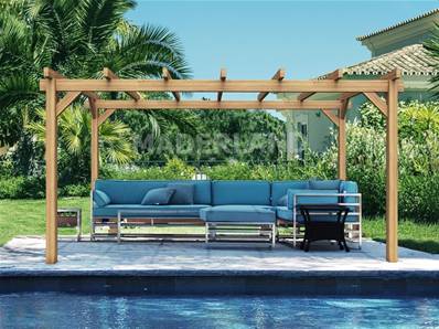 Pergola GRENOBLE 500x400cm