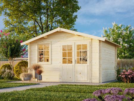 ABRI DE JARDIN KLARA 10,4 m² en 28 mm