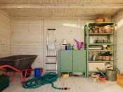 Abri de rangement bois ELIAS 7,3 m² – Panneaux 16 mm – Palmako