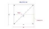 Carport double pentes 6,5 x 6,5 m en Epicéa traité