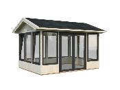 Jardin d’hiver bois Palmako Isabella 10,9 m² – Pavillon vitré haut de gamme