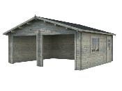 Garage Palmako Roger 28.4 M� 44 mm sans porte de fa�ade