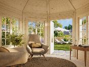 Abri de jardin Pavillon VERONICA 7  - 9.2 m²