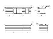 Abri de jardin Andrea 17,1+7,9 m² Slide Plus - Palmako 