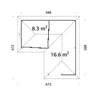 ABRI CONNECT SET 3 - 24.9 m²