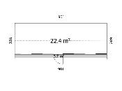 Abri de jardin bois Palmako REBEKKA 22,4 m² – Portes aluminium double vitrage
