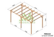 Pergola LE HAVRE 510x300cm