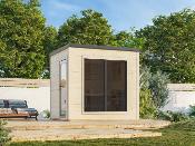 Grace Sauna 5,3 m² – Sauna de jardin bois Palmako 56 mm