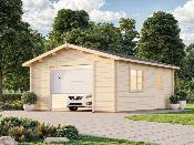 GARAGE PALMAKO ROGER 23.9 M² 44mm AVEC PORTE SECTIONNELLE