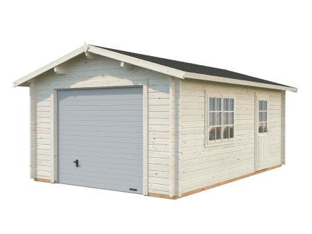 GARAGE PALMAKO ROGER 19 M² 44 mm AVEC PORTE SECTIONNELLE