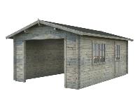 Garage Palmako Roger 19 M² 44 mm sans porte de façade