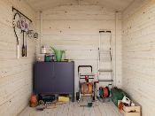 Abris VIVIAN 3.8 m² avec plancher