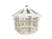 Abri de jardin Pavillon VERONICA 4  - 9.2 m²