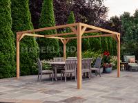 PERGOLA TARRAGONA - 6.25 m² - Autoportée -Dim(cm): 250 x 250