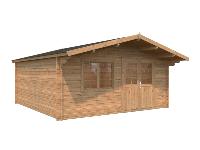 Abri de jardin BRITTA 22,3 m² en 40 mm