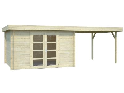 Abri de jardin ELSA 9,6 + 8,1 m²