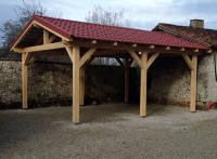 Carport 5 m x 6 m, AUVENT  voiture