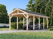 Carport bois Palmako ROBERT 23,1 m²